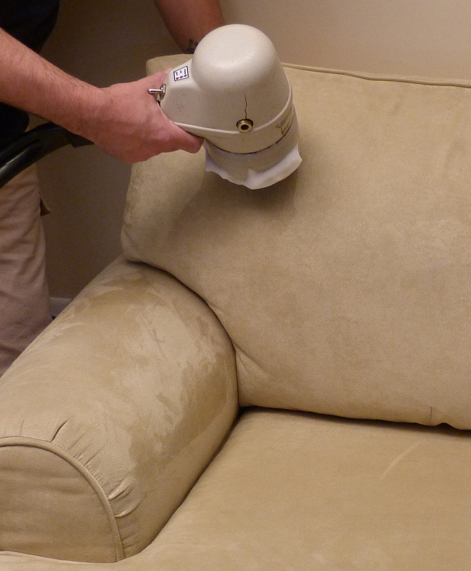 Upholstery claening